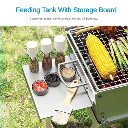 Outdoor Charcoal BBQ Stove Portable Home Folding Charcoal Stove