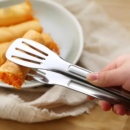 Stainless Steel Food Tongs Barbecue Tongs Meat Salad Steak Food Serving Clip