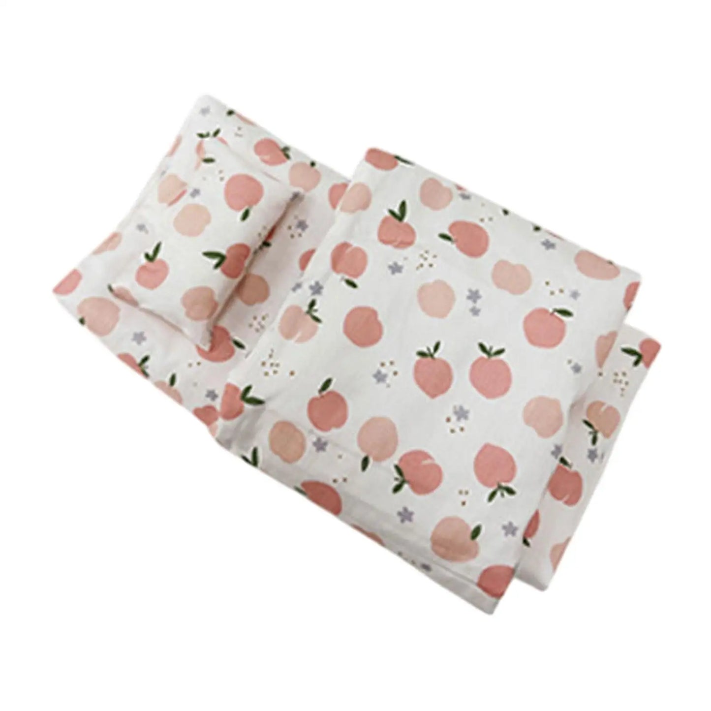 Doll Bedding Set Dollhouse Decoration Include Mattress Quilt Pillow for Doll Cribs Doll Cradles Doll Bunkbeds Doll Beds Supplies