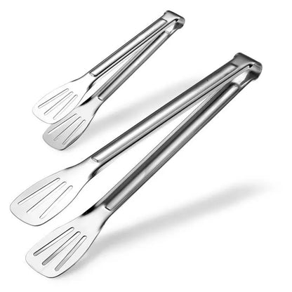 Stainless Steel Food Tongs Barbecue Tongs Meat Salad Steak Food Serving Clip