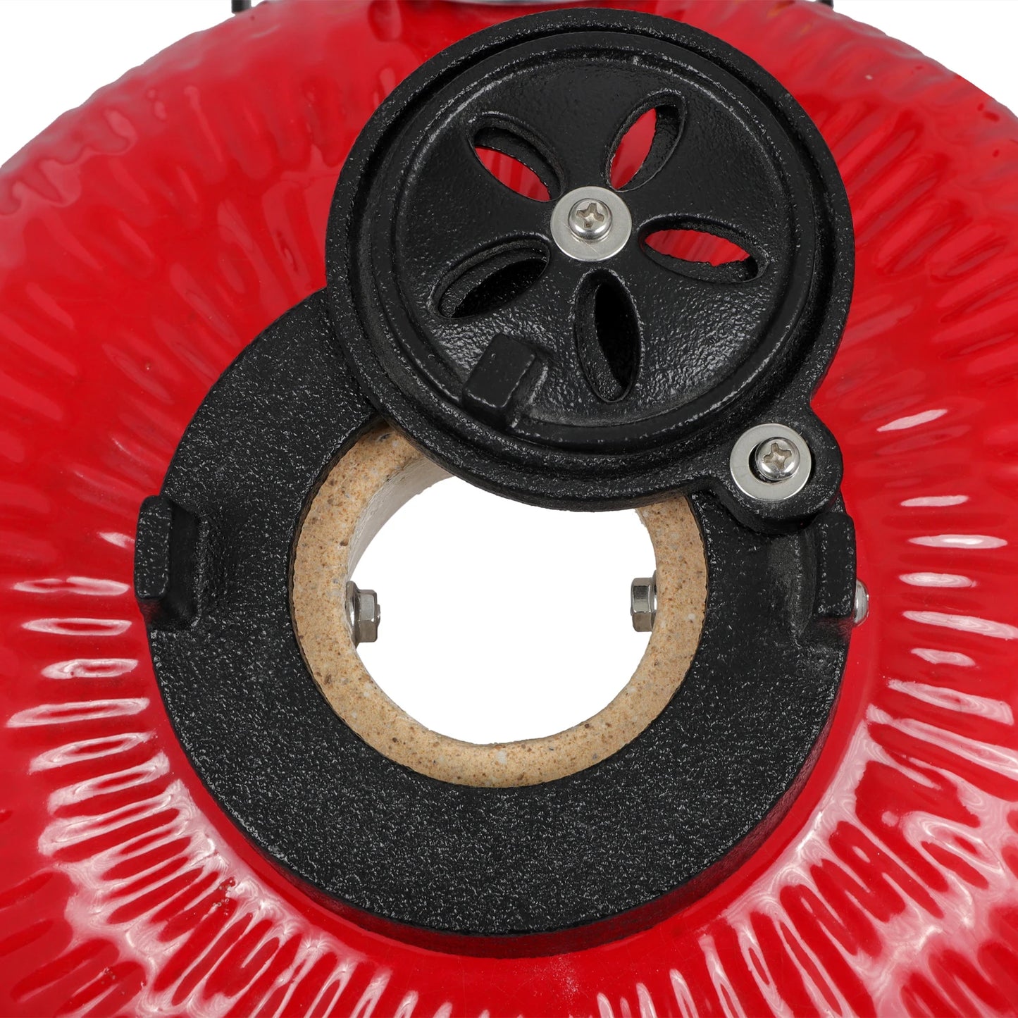 Round Charcoal Grill Ceramic Asador Kamado Charcoal Grills 13 Inch Orange Kitchen Smoker Barbecue Outdoor BBQ