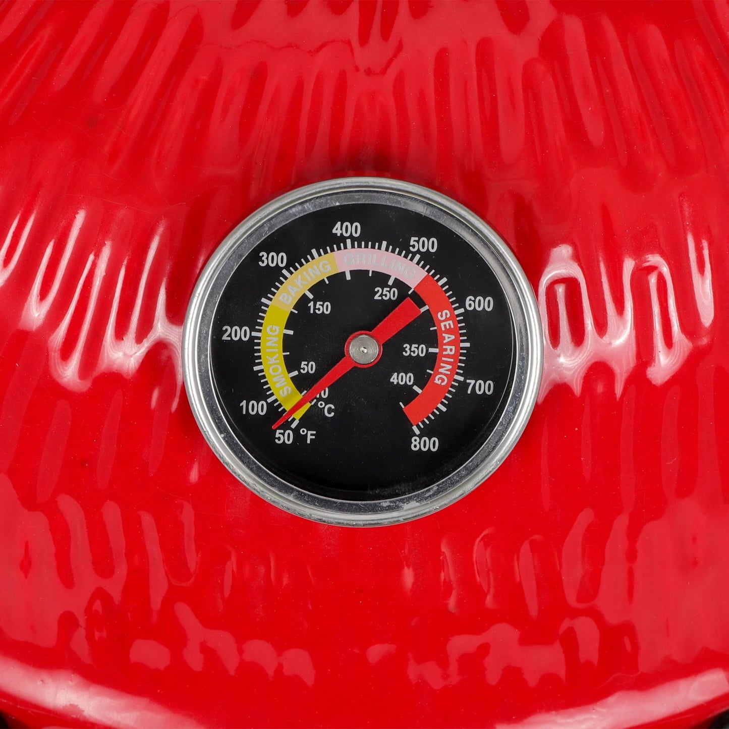 Round Charcoal Grill Ceramic Asador Kamado Charcoal Grills 13 Inch Orange Kitchen Smoker Barbecue Outdoor BBQ