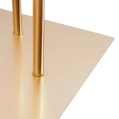 2PCS 5-tier Crystal Flower Stand Wedding Centerpieces Crystal Vases Premium Display Shelf for Party Table Decor Gold/Silver